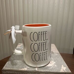 Rae Dunn White and Orange Coffee Mug : Gilmore Girls